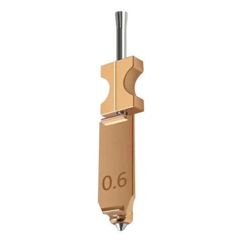 Flashforge Bico Nozzle Aço Endurecido 0.6mm para Impressora 3D AD5X