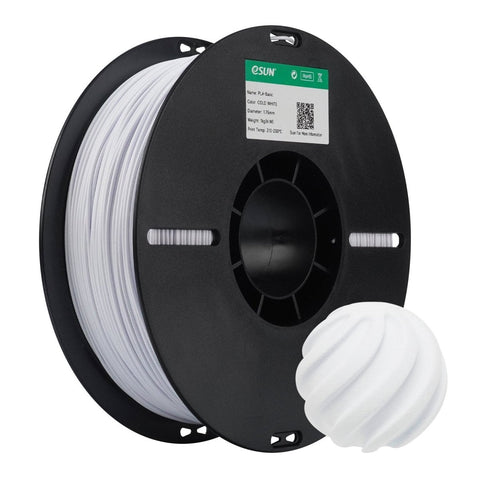 Filamento 3d eSun PLA Basic Branco Gelo 1kg - M3D