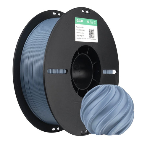 Filamento 3d eSun PLA Basic Cinza Claro 1kg - M3D
