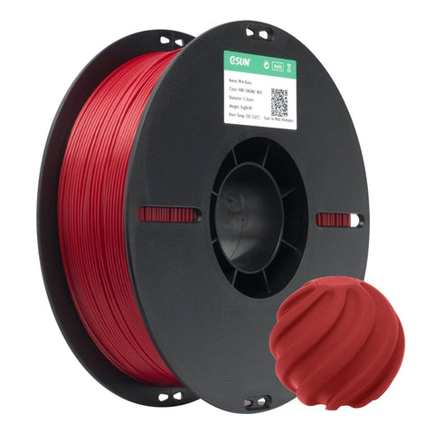 Filamento 3d eSun PLA Vermelho Bombeiro 1kg - M3D