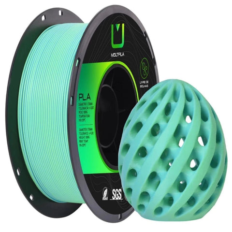 Multfila PLA Matte Duo Color 1.75mm 1kg Azul e Verde - M3D