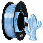 Multfila PLA Silk Azul Bebê 1kg Filamento para Impressora 3D