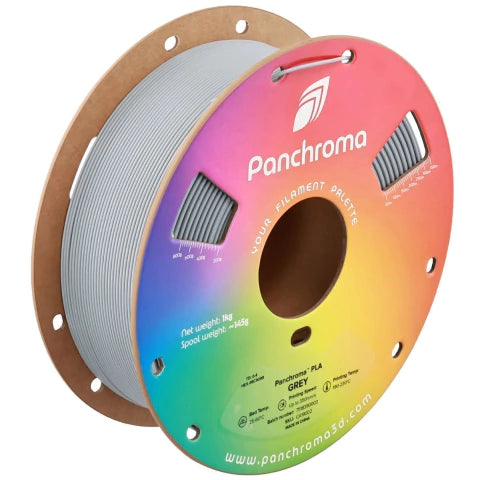 Polymaker Panchroma PLA Cinza 1kg Filamento 3D Alta Velocidade