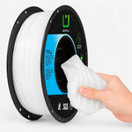 Filamento TPU 95A Branco 1kg Multfila para Impressão 3D