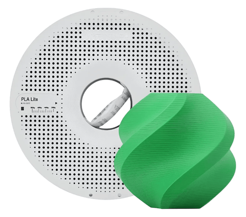 Filamento 3d Bambu Lab PLA Lite C/ Carretel Reutilizável Verde - M3D