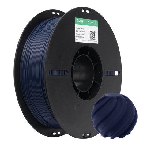 Filamento 3d eSun PLA Azul Escuro 1kg - M3D
