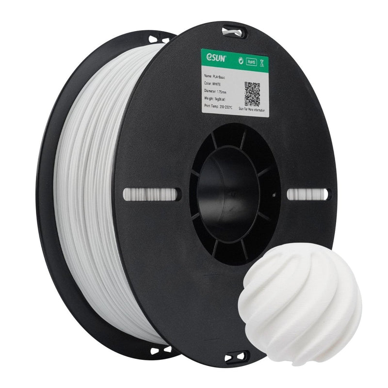 Filamento 3d eSun PLA Basic Branco 1kg - M3D