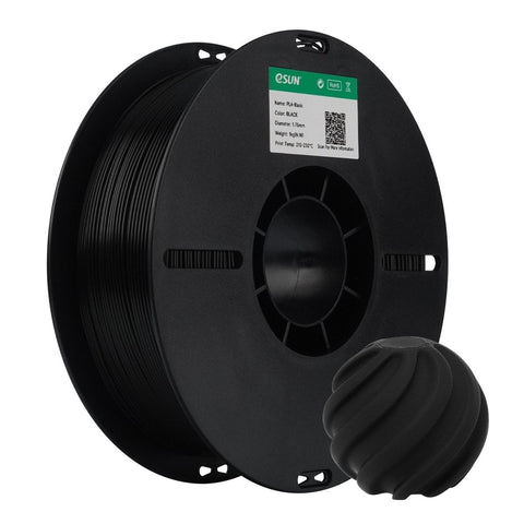 Filamento 3d Esun PLA Basic Preto 1kg - M3D