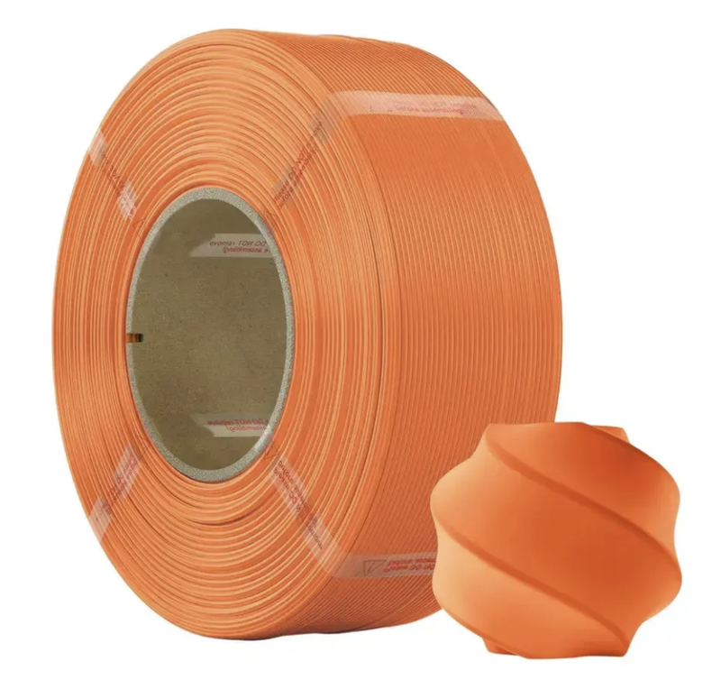 Refil Filamento 3D PLA Lite Laranja 1kg Bambu Lab