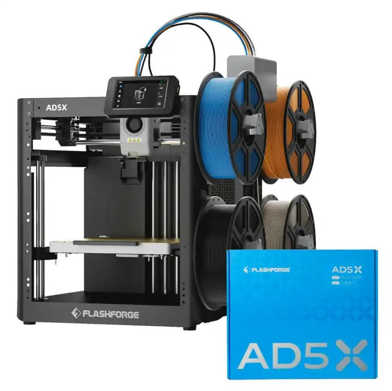 Impressora 3D Flashforge AD5X Multicor Com Kit Enclausuramento - M3D