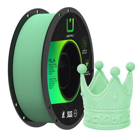 Multfila PLA Matte Fosco Verde Menta 1.75mm 1kg - M3D