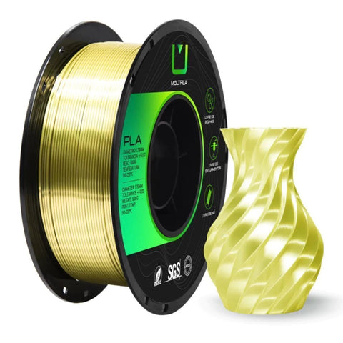 Multfila PLA Silk Bronze Metalizado Filamento 1kg - M3D
