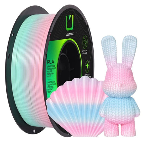 Multfila PLA Silk Rainbow 2 Filamento 1.75mm 1kg - M3D