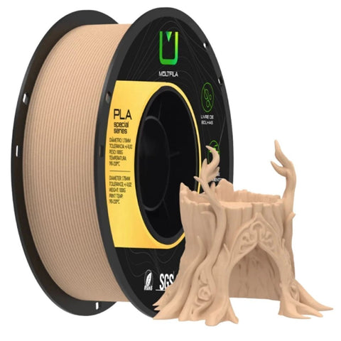 Multfila PLA Wood Filamento 3D Amadeirado 2 1.75mm 1kg - M3D