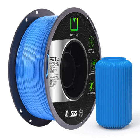 Multfila PETG Azul 1kg 1.75mm Filamento para Impressora 3D