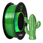 PLA Silk Verde Metalizado 1kg Multfila - M3D