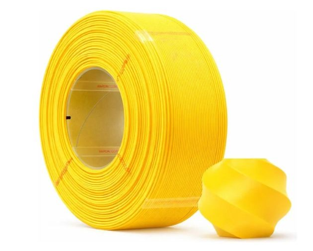 Refill Filamento 3d Bambu Lab PLA Lite Sem Carretel Reutilizável Amarelo Girassol