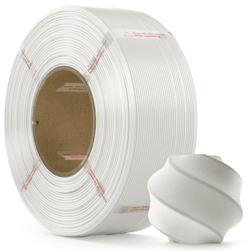 Refill Filamento 3d Bambu Lab PLA Lite Sem Carretel Reutilizável Branco - M3D