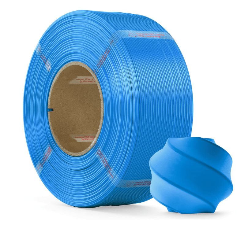 Refill Filamento 3d Bambu Lab PLA Lite Sem Carretel Reutilizável Ciano - M3D