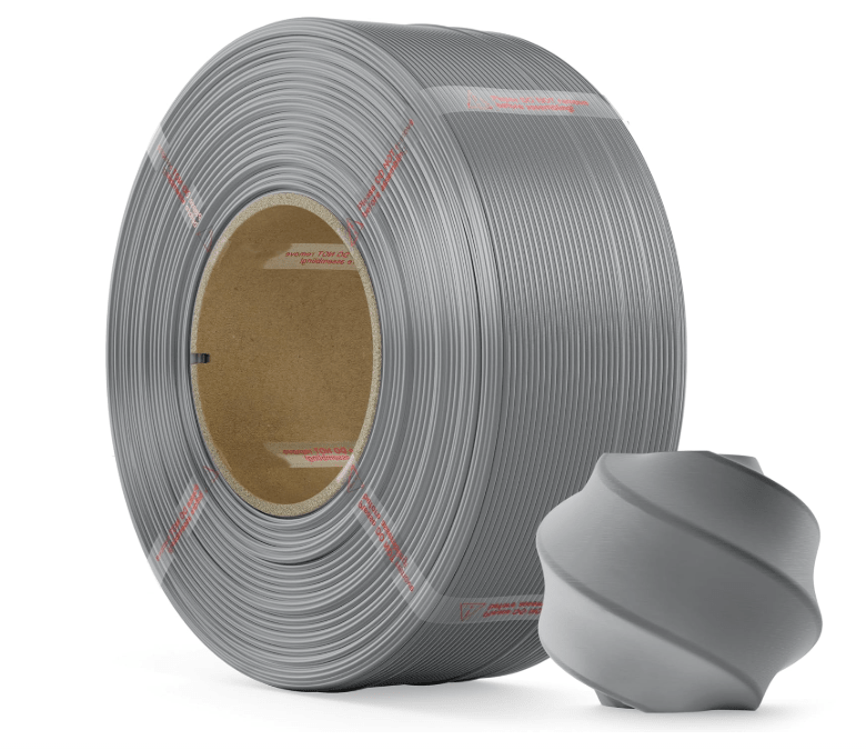 Refill Filamento 3d Bambu Lab PLA Lite Sem Carretel Reutilizável Cinza - M3D