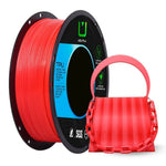 Multfila TPU Rainbow 95A Love Vermelho e Branco 1kg