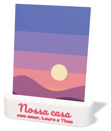 Porta-retrato de mesa
