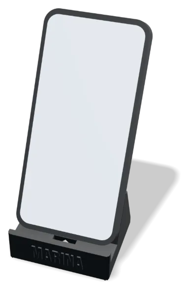 Suporte de celular com nome